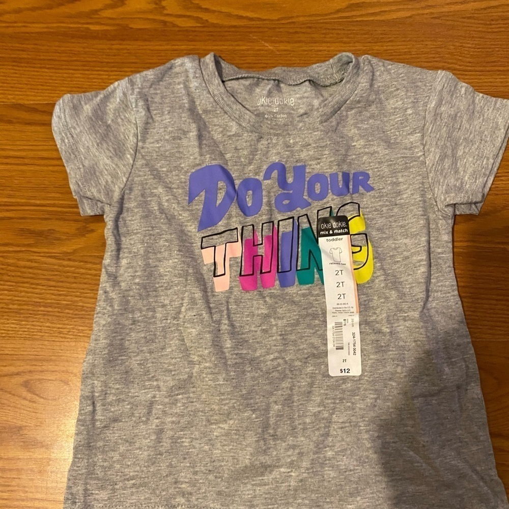 Okie Dokie Tee size 2T (FU)